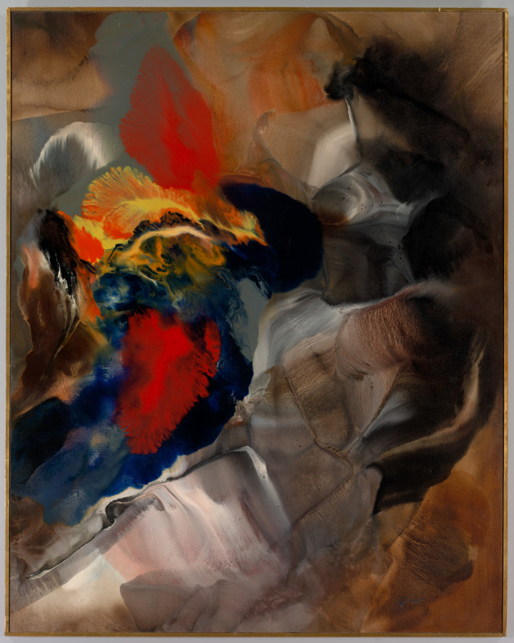 Phenomena When I Looked Away, Paul Jenkins, 1960