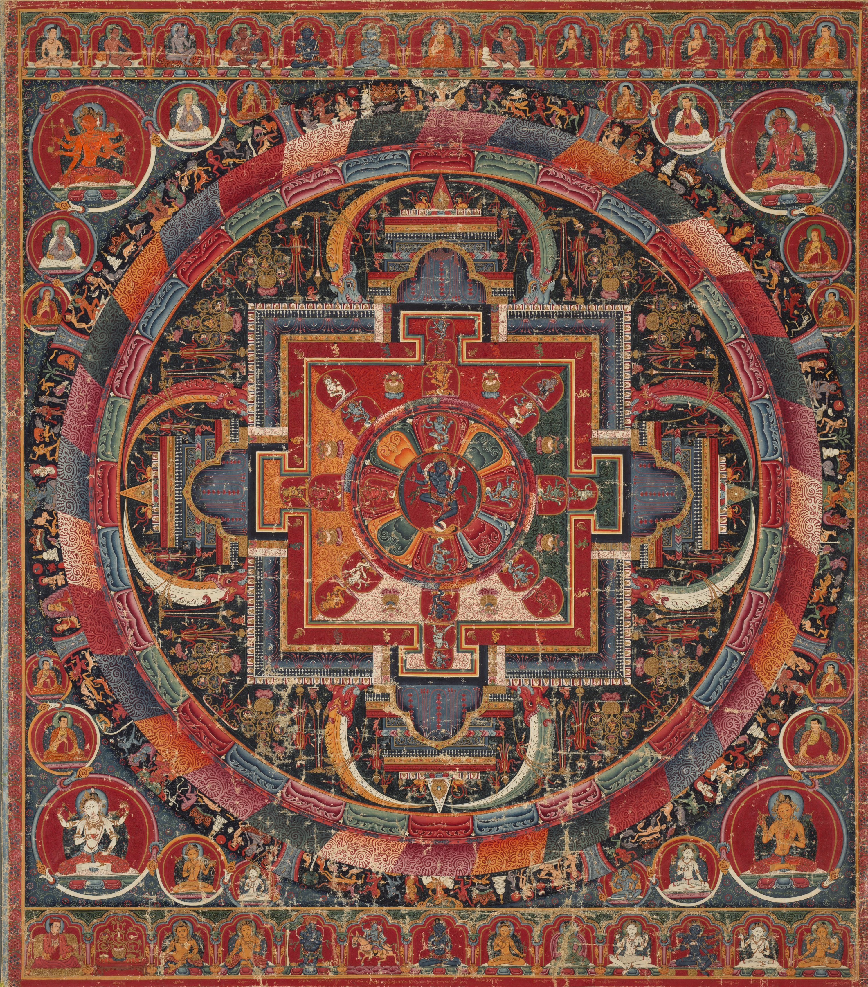 Twenty-three Deity Nairatma Mandala