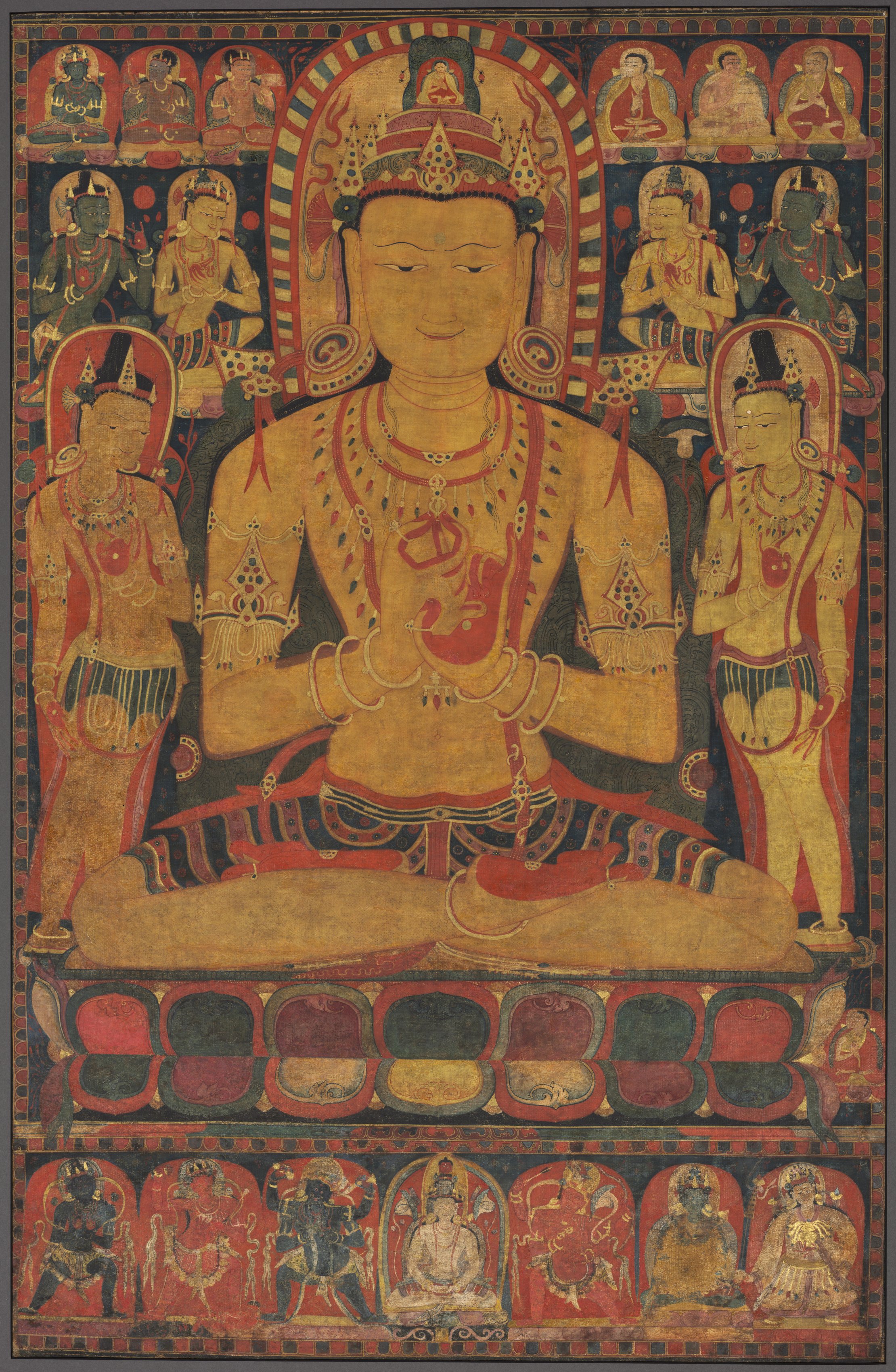 Tantric Buddha Vairochana as Vajrasattva