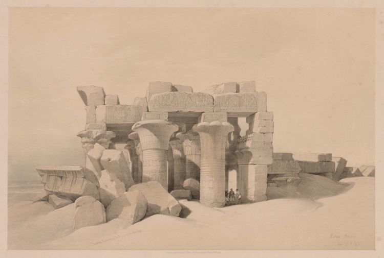Egypt and Nubia:  Volume II - No. 42, Ruins of Kom Ombo