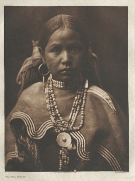 Portfolio I, Plate 22:  Jicarilla Maiden