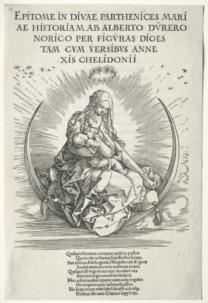 Life of the Virgin:  Title Page