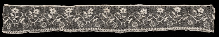 Band with Floral Vine Pattern