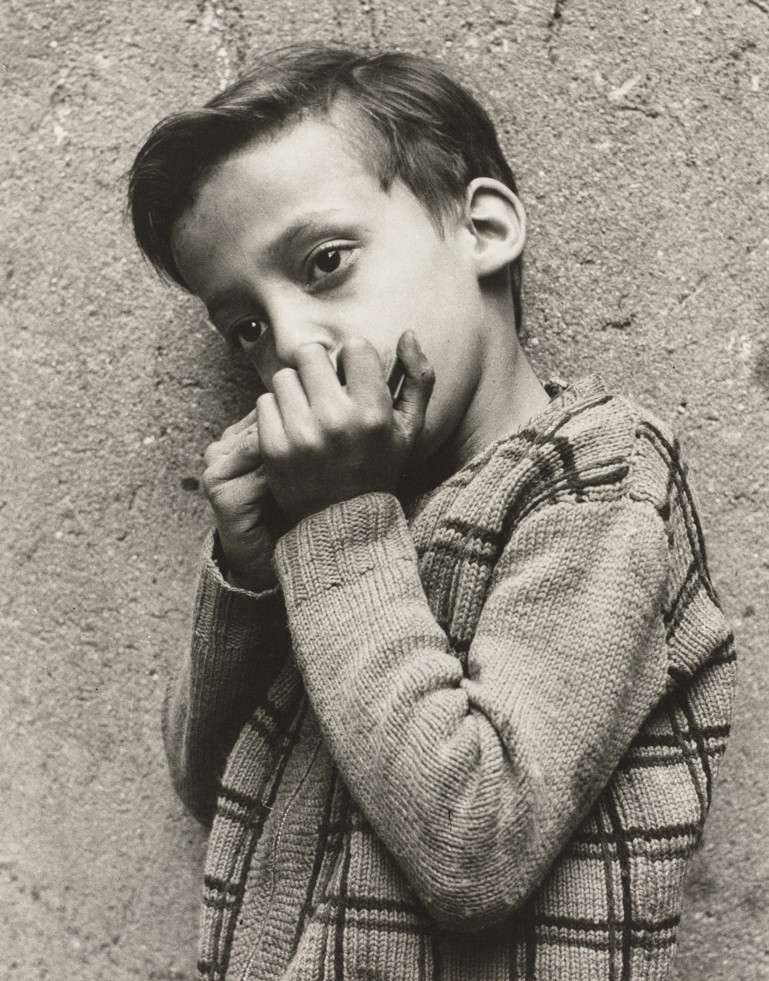 Boy Playing Harmonica, East Harlem, NY
