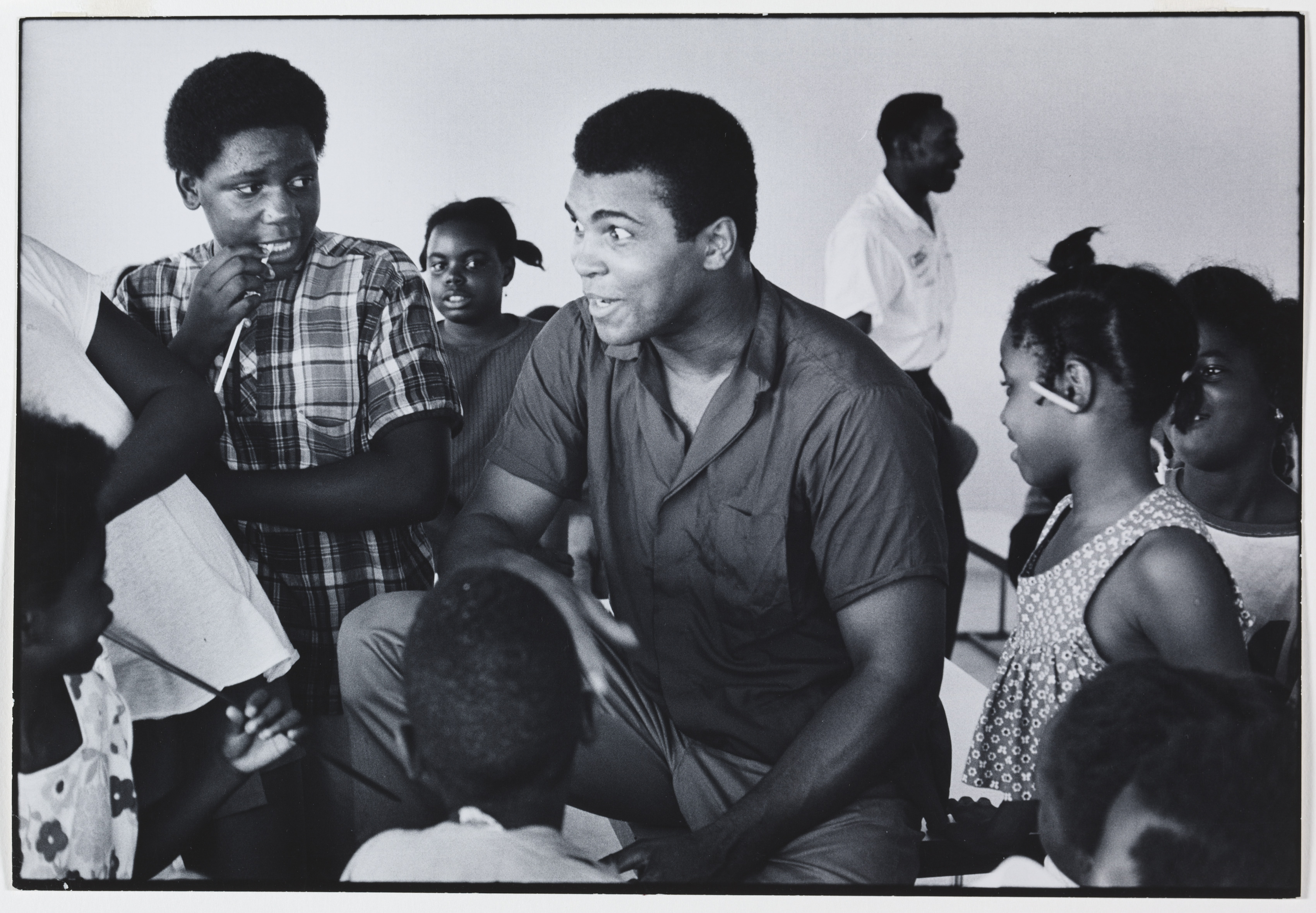Untitled, Miami, Florida, 1970 (Muhammad Ali with Children)