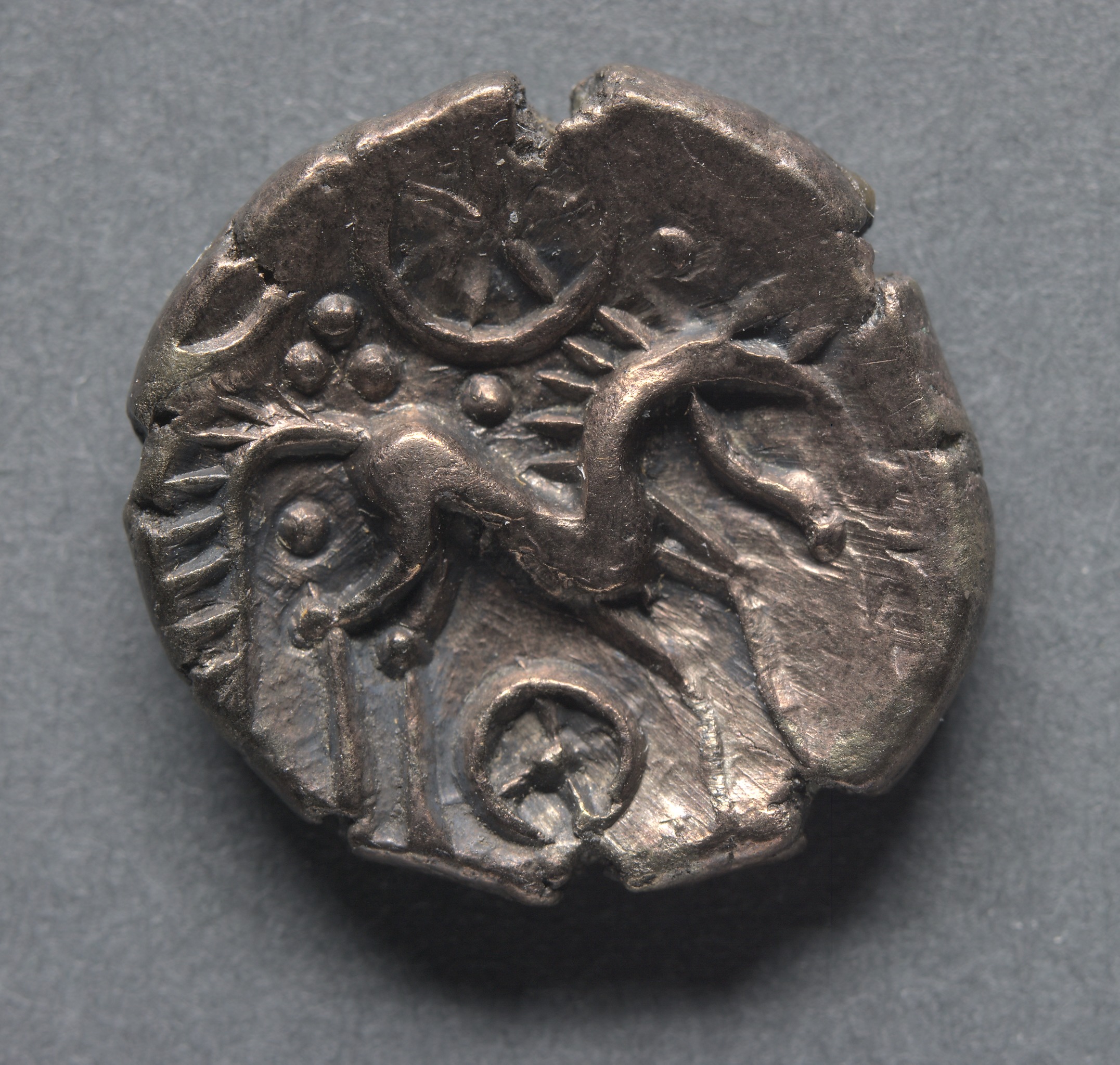 Stater: Horse and wheels (reverse)
