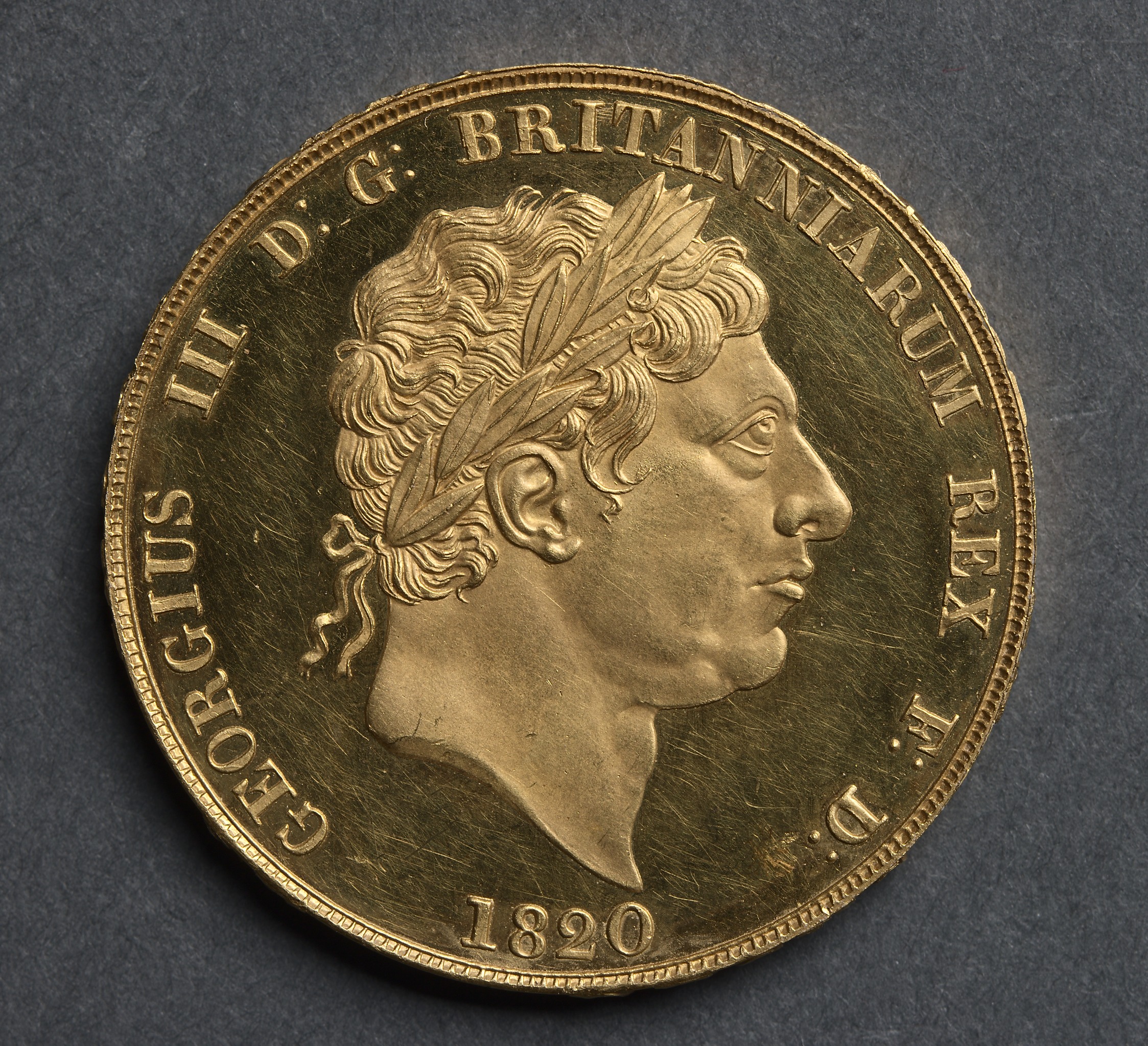 Two Pound Piece: George III (obverse)