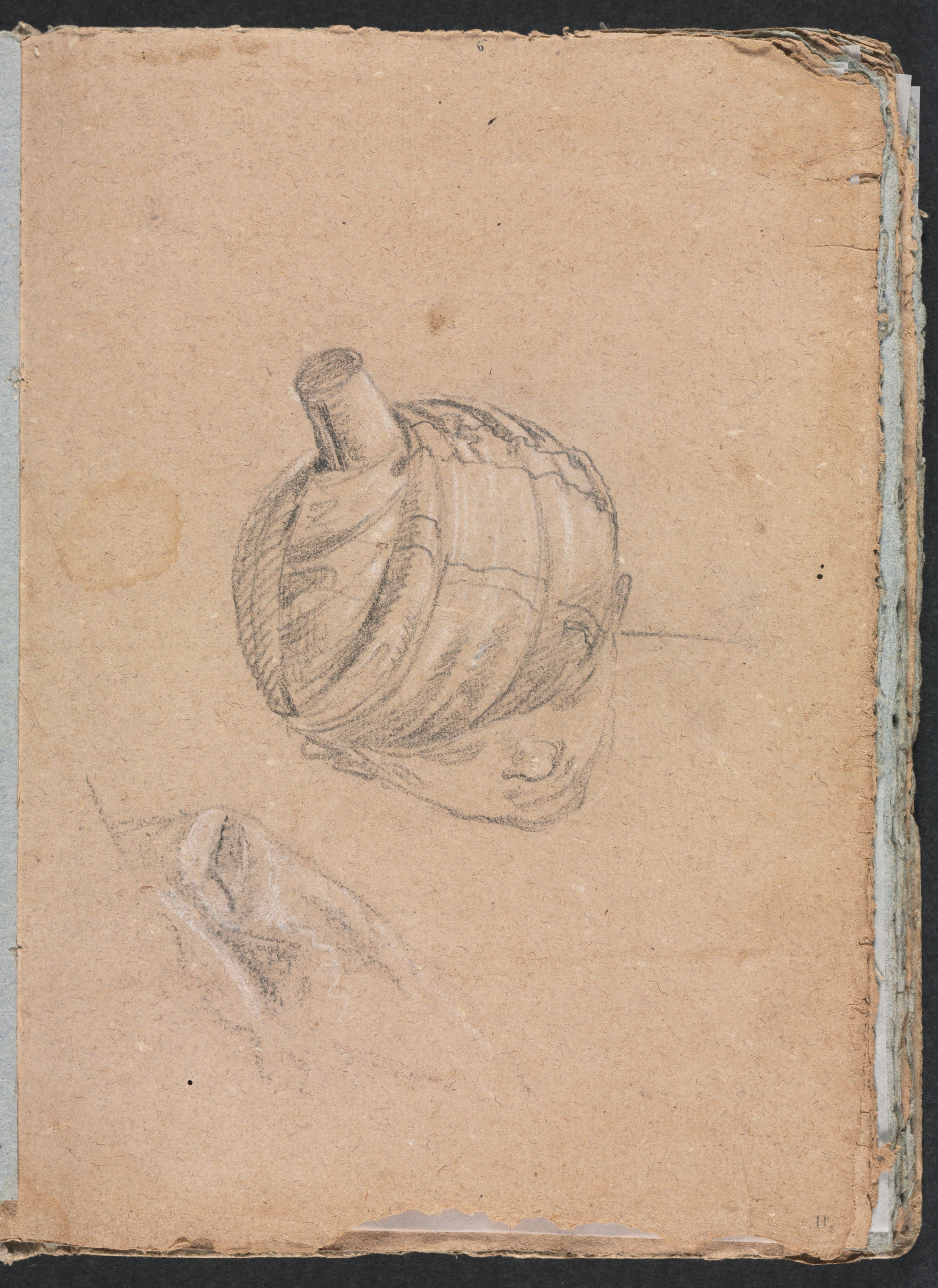 Verona Sketchbook: Head with turban (page 11)