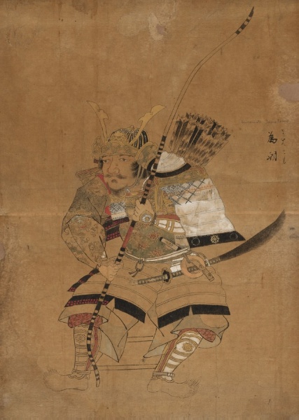 Sketch Model for Portraits of Minamoto Tametomo