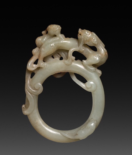Ring with Carved Dragons (Ch'ih)