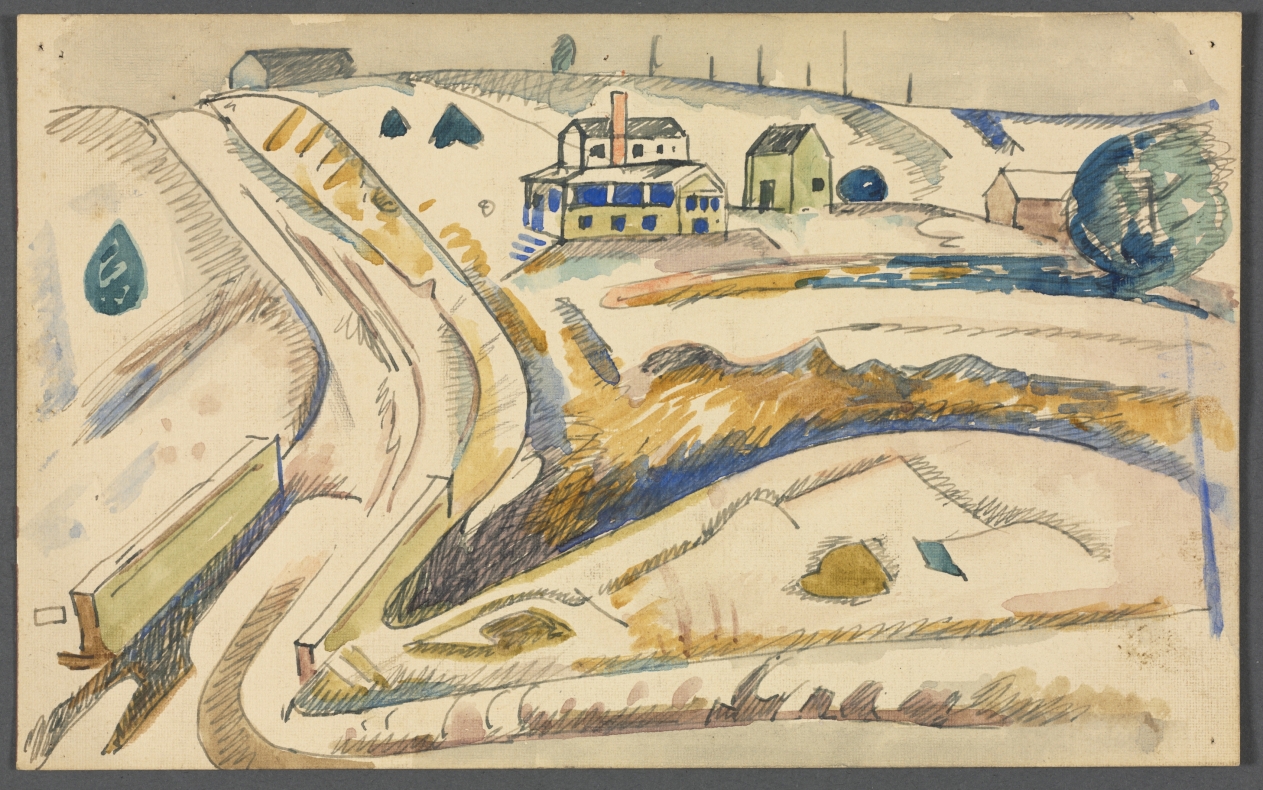 Sketch (47 of 150), William Sommer, c. 1920s–40s