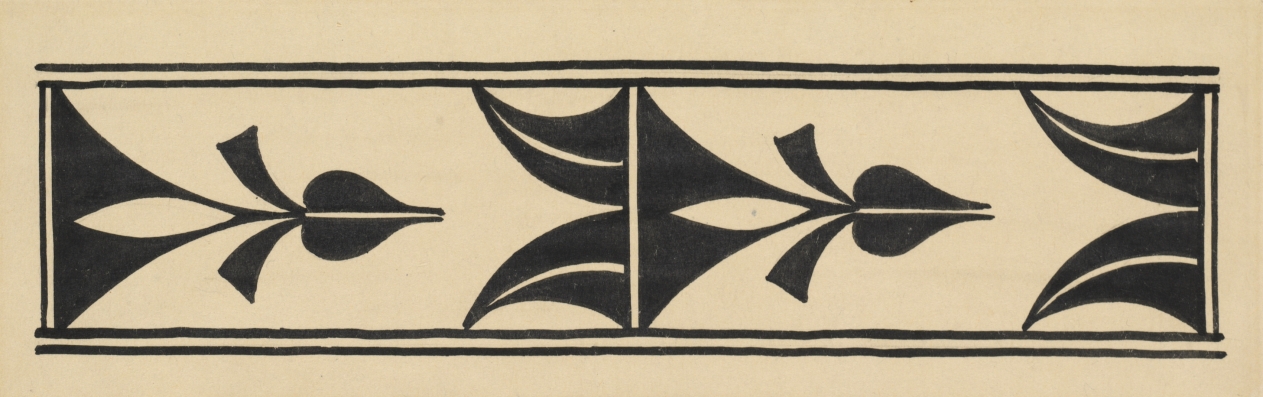 San Ildefonso Pottery Design, Kenneth M. Chapman, Before 1928