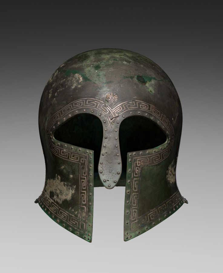 corinthian styled motorcycle helmet Medieval Greek Armor All of our items are carefully handcrafted in our workshop using solid heavy gauge material and sold as a reproductive not as an antique piece Helmet of the Corinthian Type