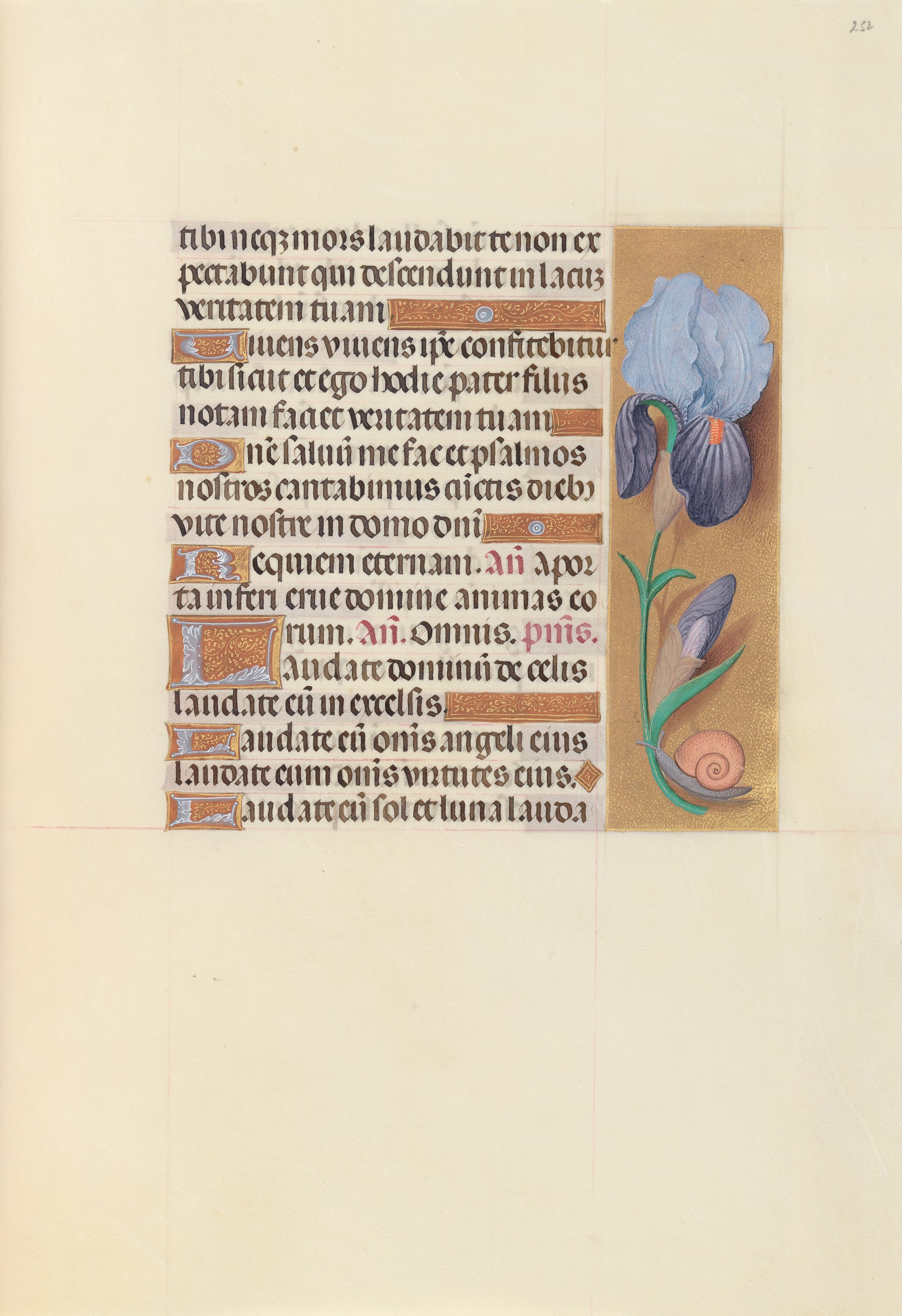 Hours of Queen Isabella the Catholic, Queen of Spain:  Fol. 252r