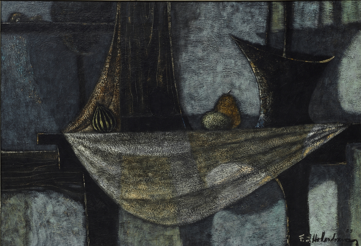 Study in Brown, Frederick L. Hollendonner, 1957
