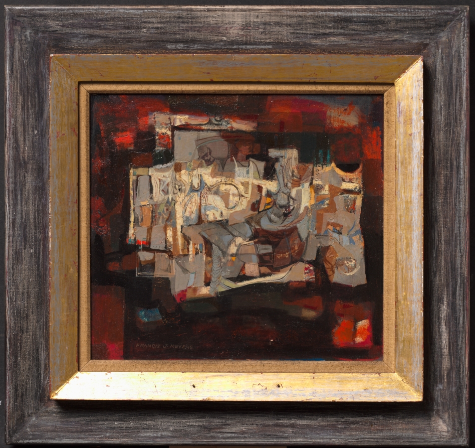 Sculptors in Junkyard, Francis J. Meyers, 1958