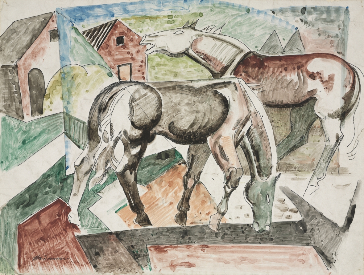 Study in Pink and Gray, William Sommer, c. 1890–1949