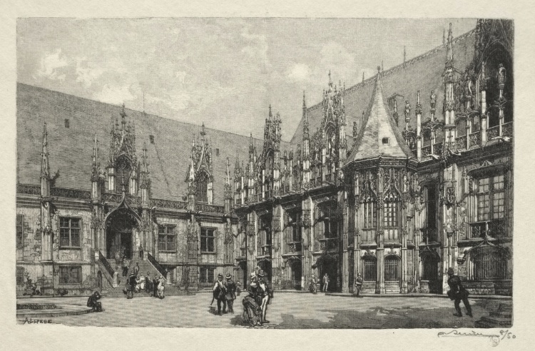 Rouen Illustré:  Le Palais du Justice
