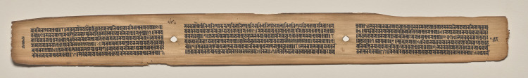 Text, folio 168 (verso), from a Manuscript of the Perfection of Wisdom in Eight Thousand Lines (Ashtasahasrika Prajnaparamita-sutra)