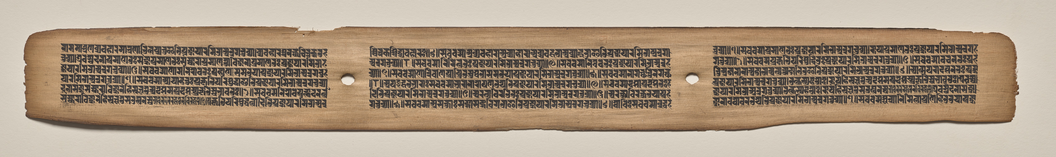 Text, folio 168 (recto), from a Manuscript of the Perfection of Wisdom in Eight Thousand Lines (Ashtasahasrika Prajnaparamita-sutra)