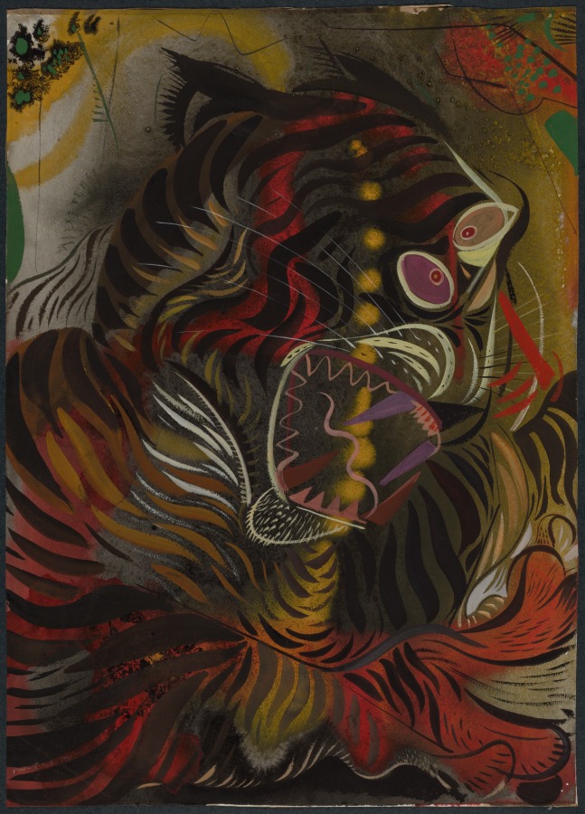 Angry Tiger, Paul B. Travis, 1951