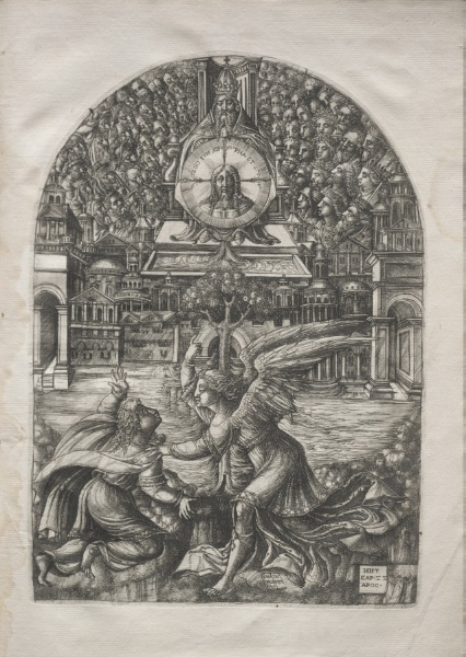 The Apocalypse:  The Angel Shows St. John the Fountain of Living Water