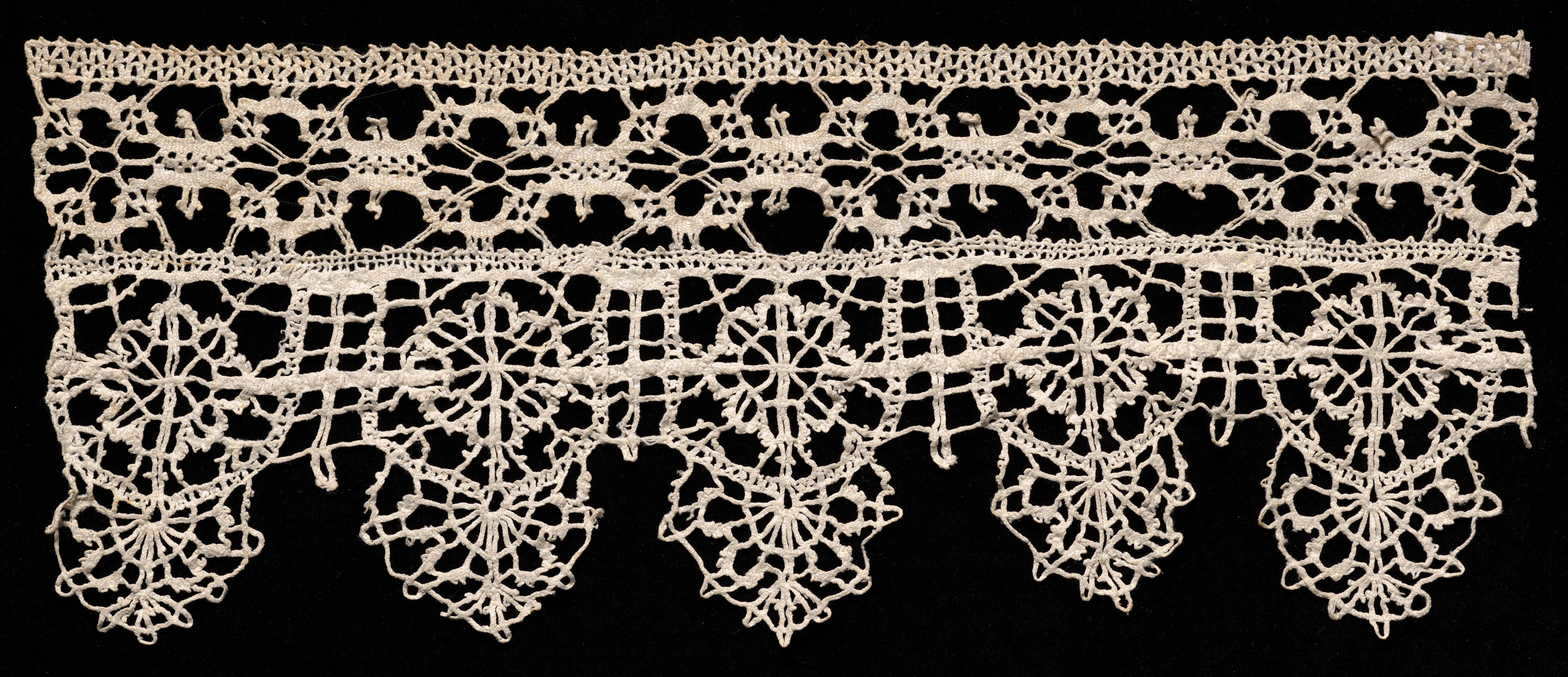 Bobbin Lace Insertion and Points