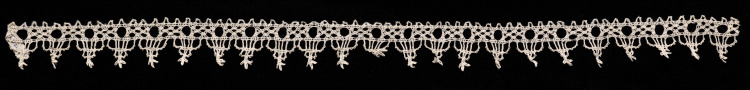 Bobbin Lace Edging of Points