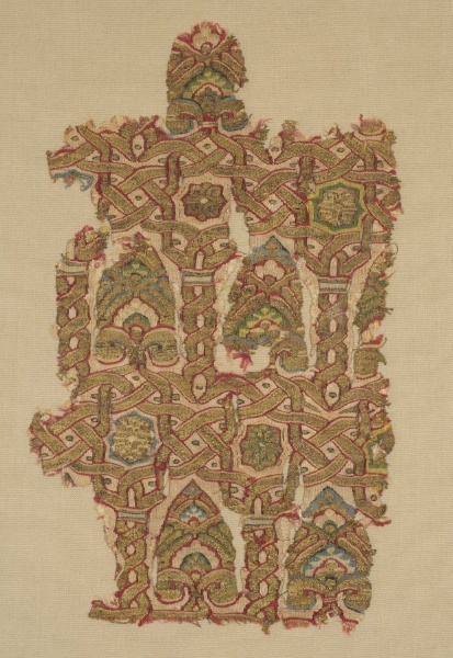 Fragment with arcade and palmettes