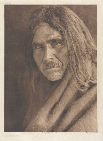 Portfolio XI, Plate 399: A Haida of Kung