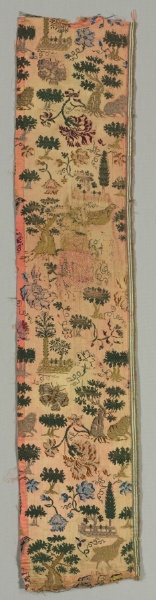 Fragment of Brocaded Silk