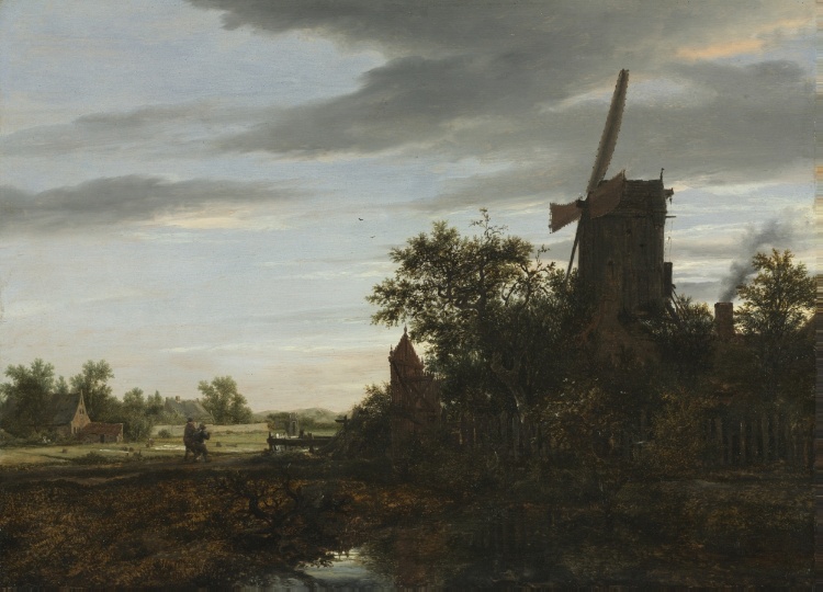 Landscape with a Windmill
