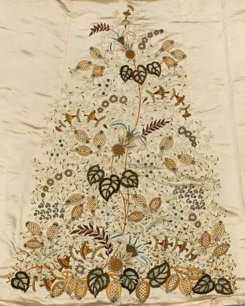 Embroidered Skirt Panel