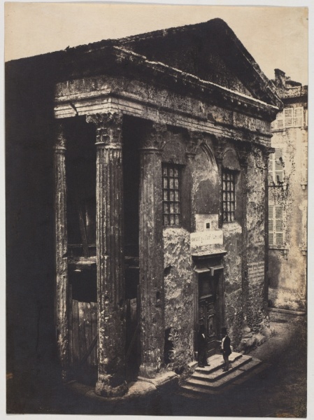 Façade, Temple of Augustus and Livia, Vienne