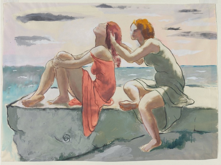 Two Women Seated