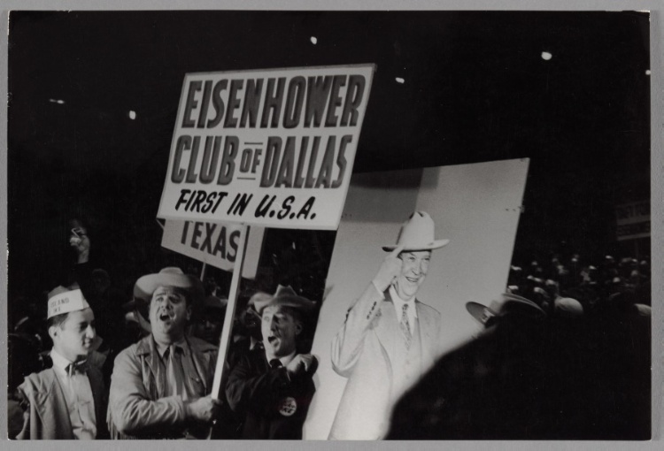 Eisenhower Club of Dallas at Political Rally