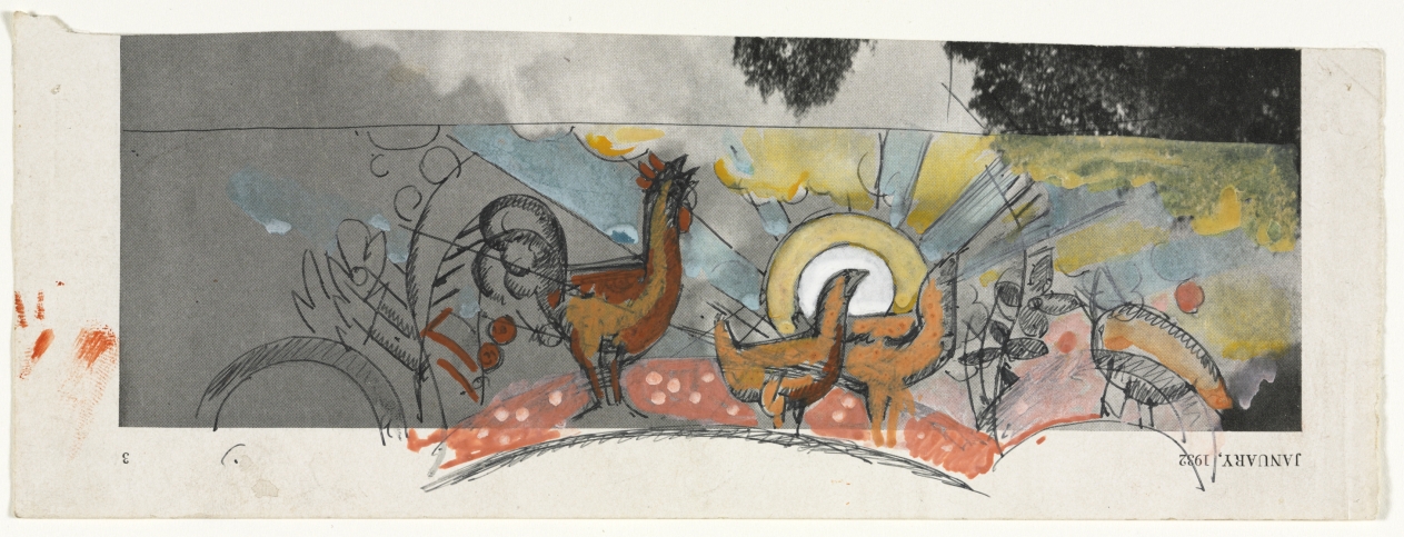 Sketch (111 of 150), William Sommer, c. 1920s–40s