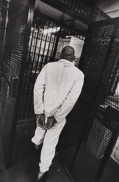 Texas Death Row: Handcuffed Prisoner
