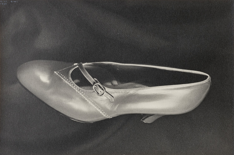 Shoe against Dark Background for Harper's Bazaar