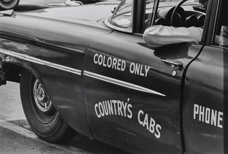 Colored Only Country's Cabs