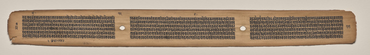 Text, Folio 22 (verso), from a Manuscript of the Perfection of Wisdom in Eight Thousand Lines (Ashtasahasrika Prajnaparamita-sutra)