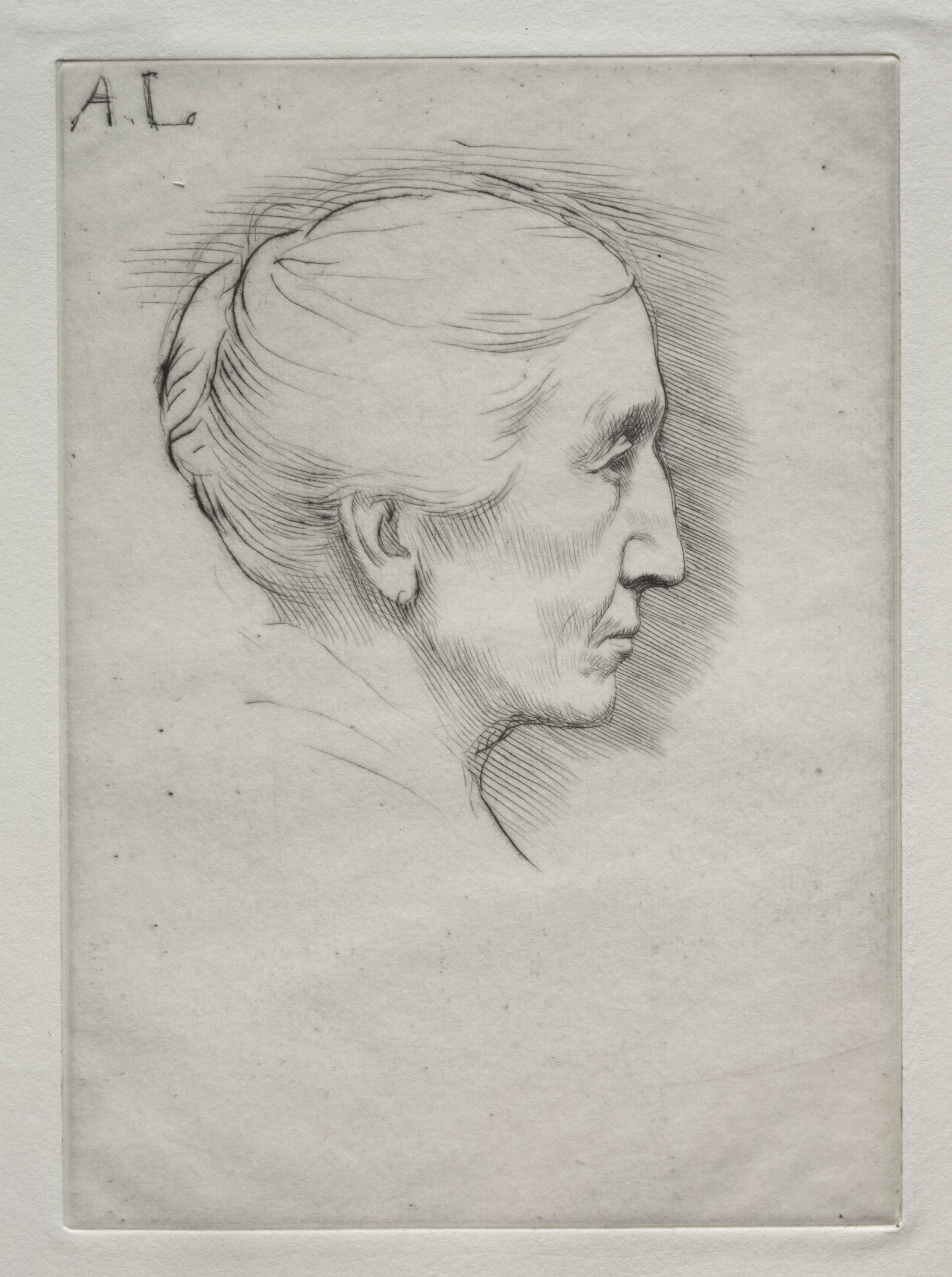 Portrait of Mme. Emily Hughes (1st Plate)