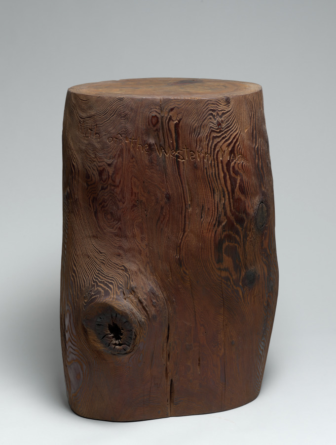 Myth of the Western Man (pedestal), Robert Arneson, 1986
