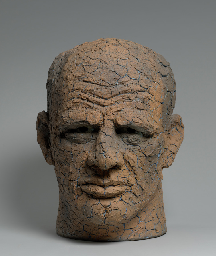 Myth of the Western Man (Head), Robert Arneson, 1986