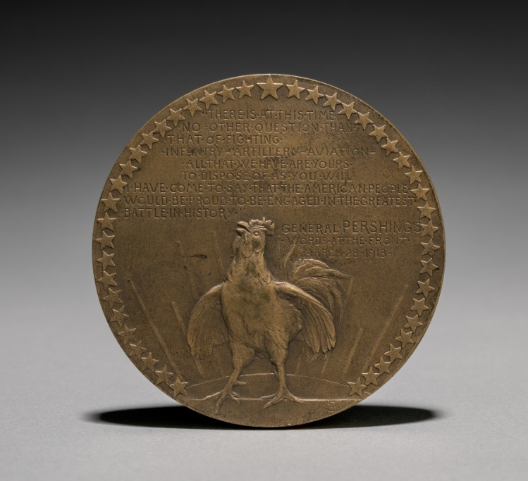 Pershing Medal (reverse)