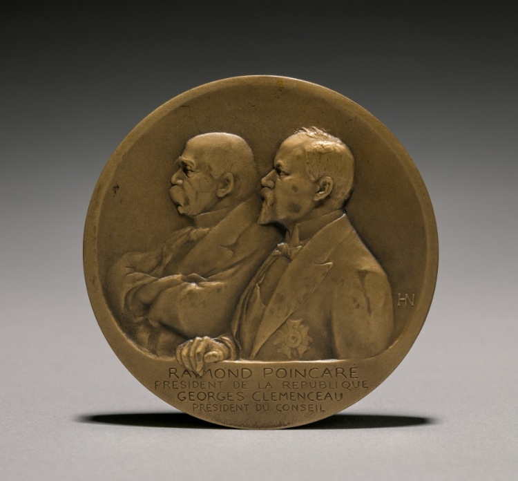 Poincare-Clemenceau Medal (obverse)