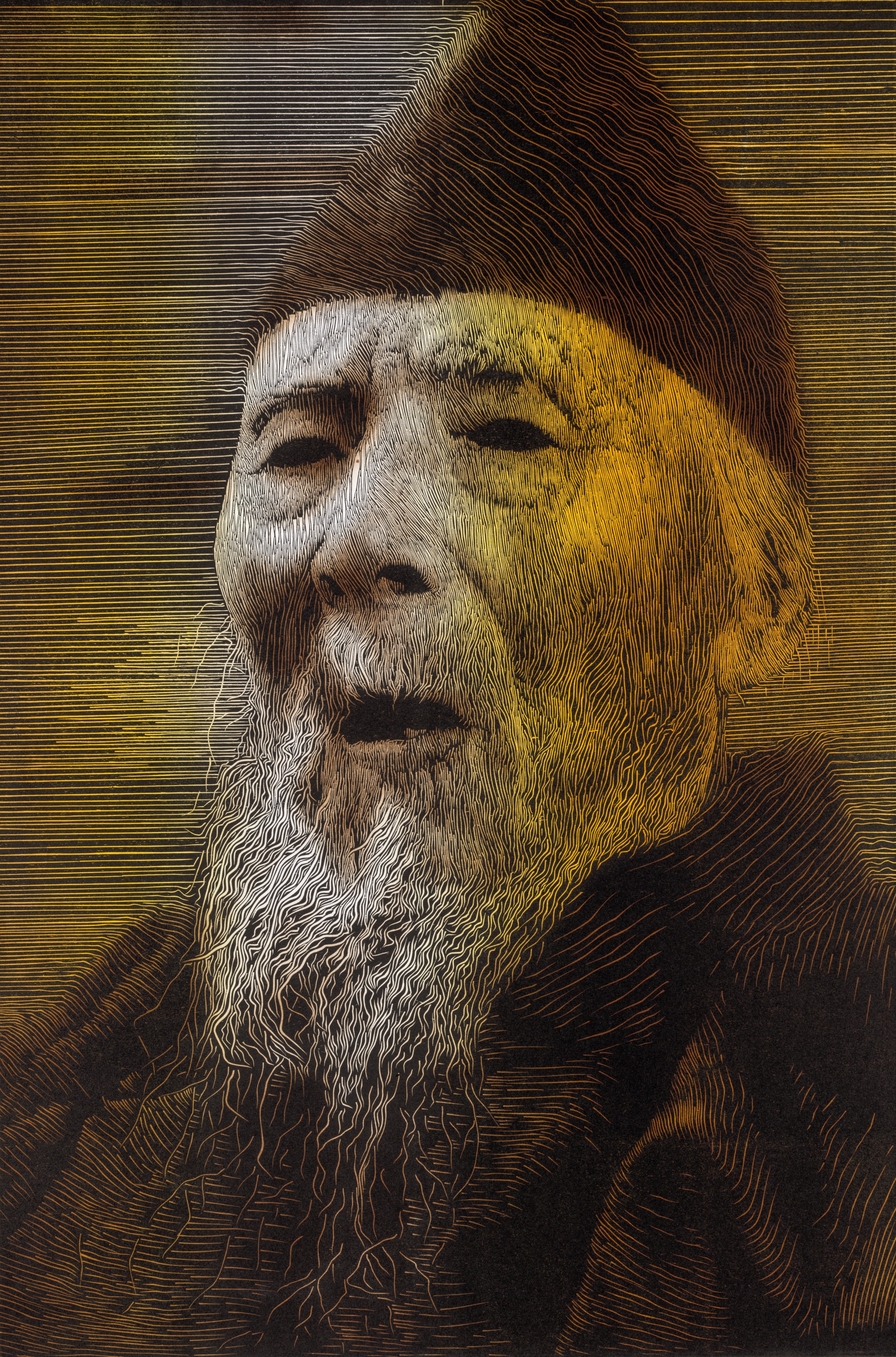 Master Series, Portrait of Qi Baishi (1864-1954)