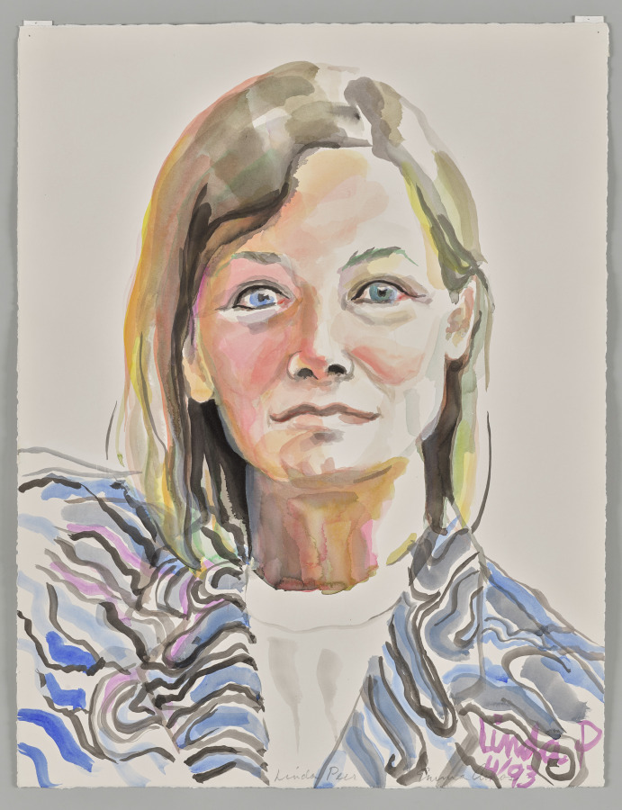 Linda Peer, Emma Amos, 1990–94