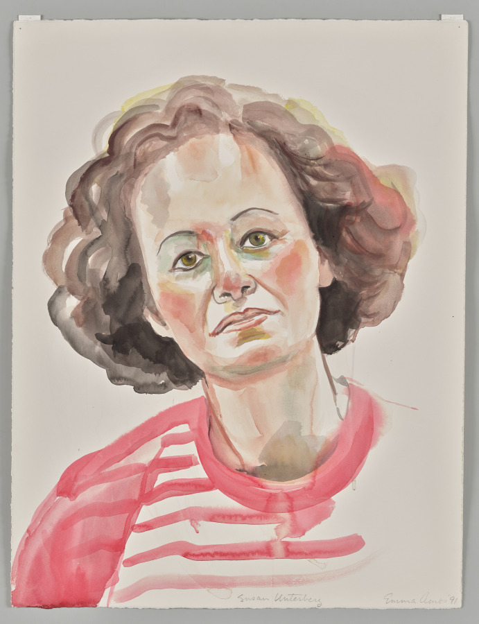 Susan Unterberg, Emma Amos, 1990–94