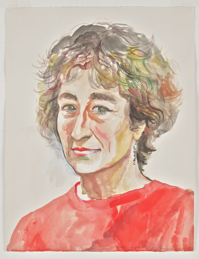 Lucy Lippard, Emma Amos, 1990–94